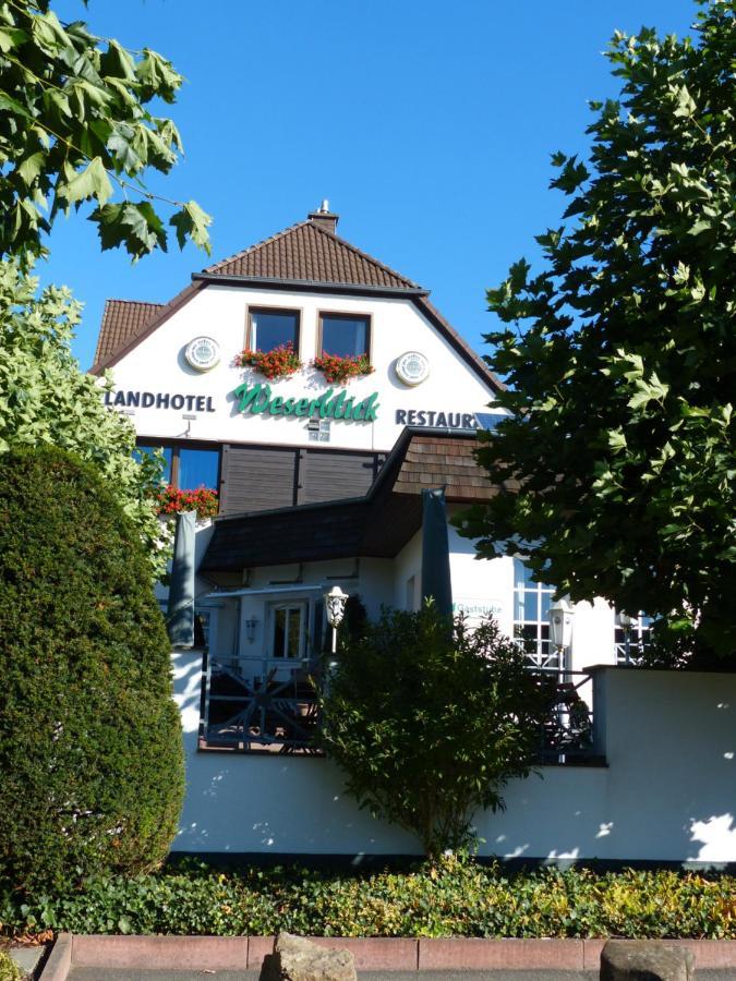 Landhotel Weserblick Beverungen Buitenkant foto